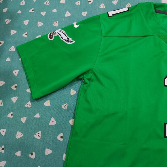 Philadelphia Eagles Kelly Jalen Hurts #1 Green Jersey - Picture 5 of 10